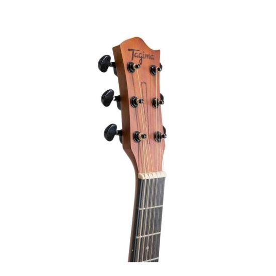 Violão Tagima Kansas Gran Reserva Eletroacústico Dark Mahogany Open Pore por 1.149,00 à vista no boleto/pix ou parcele em até 12x sem juros. Compre na loja Mundomax!