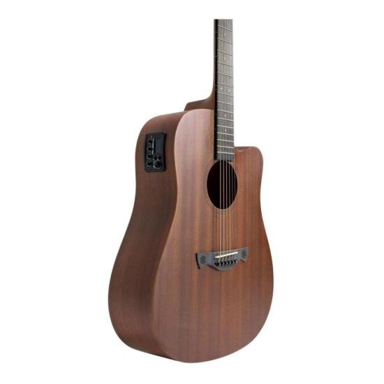 Violão Tagima Kansas Gran Reserva Eletroacústico Dark Mahogany Open Pore por 1.149,00 à vista no boleto/pix ou parcele em até 12x sem juros. Compre na loja Mundomax!