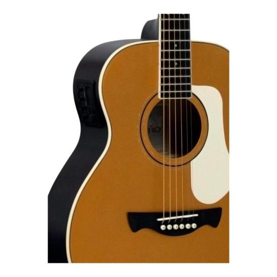 Violão Mini Tagima Porteño Eletroacústico Aço Metallic Gold Satin por 999,00 à vista no boleto/pix ou parcele em até 10x sem juros. Compre na loja Mundomax!