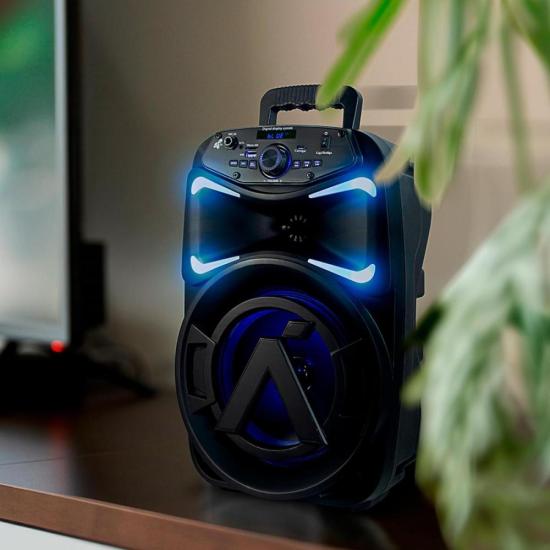 Caixa de Som Aquário HP-250 Bluetooth 250w Preta por 333,00 à vista no boleto/pix ou parcele em até 10x sem juros. Compre na loja Mundomax!