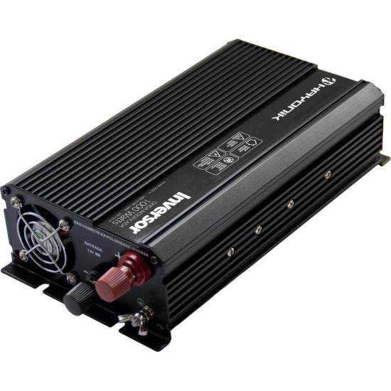 Inversor Automotivo HAYONIK MSW111 Onda Modificada 1000W 12V/127V por 899,00 à vista no boleto/pix ou parcele em até 10x sem juros. Compre na loja Mundomax!