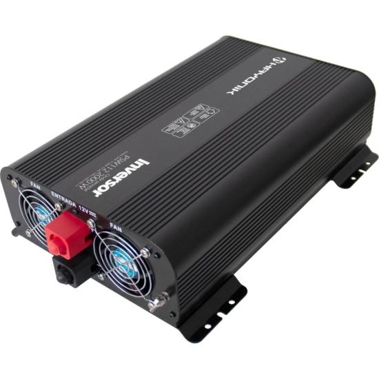 Inversor Automotivo HAYONIK PSW112 Onda Senoidal 2000W 12V/127V por 0,00 à vista no boleto/pix ou parcele em até 1x sem juros. Compre na loja Mundomax!