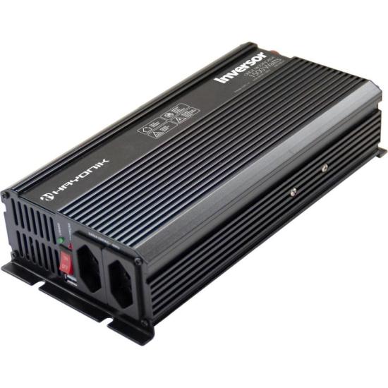 Inversor Automotivo HAYONIK MSW1215 Onda Modificada 1500W 12V/220V por 1.599,00 à vista no boleto/pix ou parcele em até 12x sem juros. Compre na loja Mundomax!