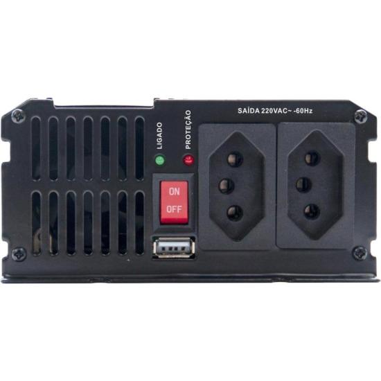 Inversor Automotivo HAYONIK MSW1215 Onda Modificada 1500W 12V/220V por 1.599,00 à vista no boleto/pix ou parcele em até 12x sem juros. Compre na loja Mundomax!