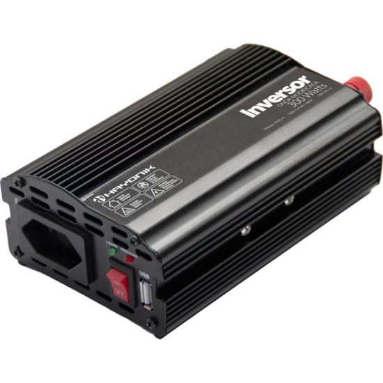 Inversor Automotivo HAYONIK MSW1103 Onda Modificada 300W 12V/127V por 355,00 à vista no boleto/pix ou parcele em até 10x sem juros. Compre na loja Mundomax!
