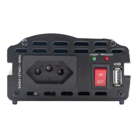 Inversor Automotivo HAYONIK MSW1105 Onda Modificada 500W 12V/127V por 499,00 à vista no boleto/pix ou parcele em até 10x sem juros. Compre na loja Mundomax!