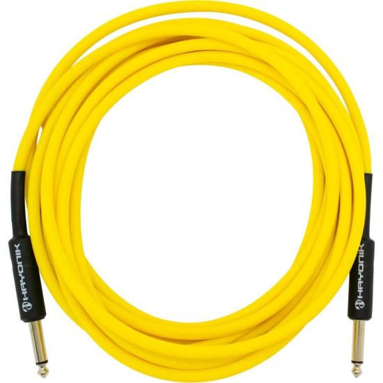 Cabo Para Instrumento Hayonik Player P10 x P10 5m Amarelo por 79,00 à vista no boleto/pix ou parcele em até 3x sem juros. Compre na loja Mundomax!