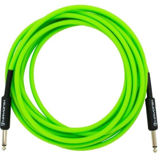 Cabo Para Instrumento Hayonik Player P10 x P10 5m Verde por 79,00 à vista no boleto/pix ou parcele em até 3x sem juros. Compre na loja Mundomax!