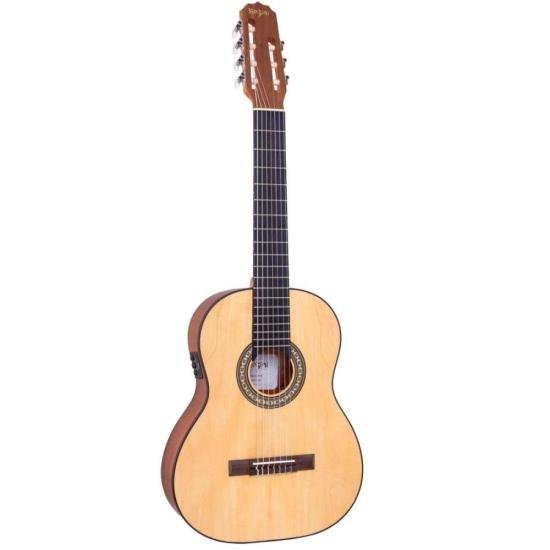 Violão Rozini RX207 Estudante Clássico 7 Cordas Ativo EQ GC-2 por 1.699,00 à vista no boleto/pix ou parcele em até 12x sem juros. Compre na loja Mundomax!
