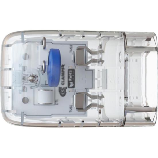 Protetor Contra Surtos DPS 2P 10A Pocket Fit Clamper Transparente por 38,00 à vista no boleto/pix ou parcele em até 1x sem juros. Compre na loja Mundomax!