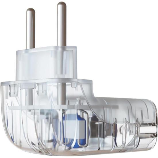 Protetor Contra Surtos DPS 2P 10A Pocket Fit Clamper Transparente por 38,00 à vista no boleto/pix ou parcele em até 1x sem juros. Compre na loja Mundomax!