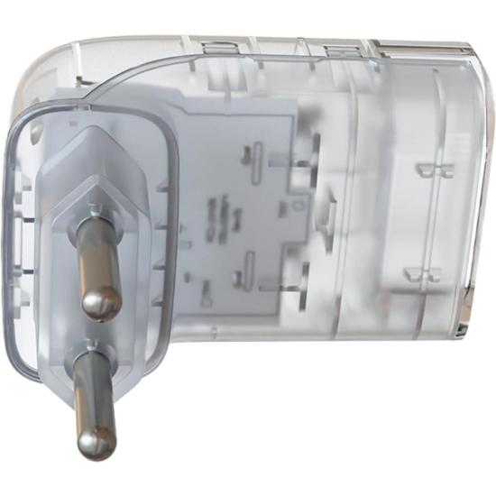 Protetor Contra Surtos DPS 2P 20A Pocket Fit Clamper Transparente por 49,00 à vista no boleto/pix ou parcele em até 1x sem juros. Compre na loja Mundomax!
