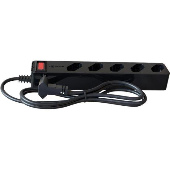 Filtro de Linha Com Proteção DPS 3P Energia 5 Clamper Preto por 81,00 à vista no boleto/pix ou parcele em até 3x sem juros. Compre na loja Mundomax!