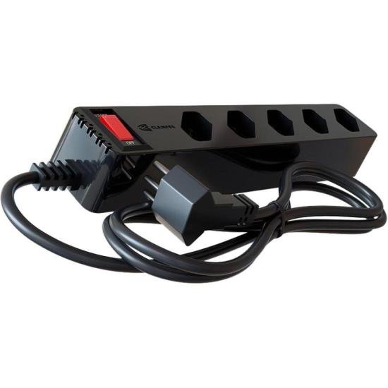 Filtro de Linha Com Proteção DPS 3P Energia 5 Clamper Preto por 81,00 à vista no boleto/pix ou parcele em até 3x sem juros. Compre na loja Mundomax!