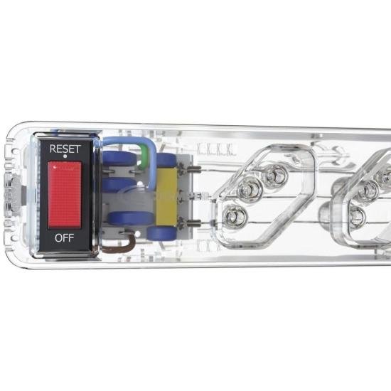 Filtro de Linha Com Proteção DPS 3P Energia 5 Clamper Transparente por 80,00 à vista no boleto/pix ou parcele em até 3x sem juros. Compre na loja Mundomax!
