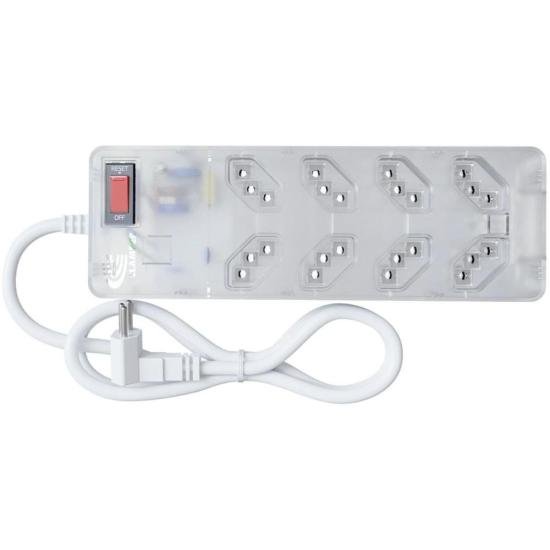 Filtro de Linha Com Proteção DPS 3P Energia 8 Clamper Transparente por 135,00 à vista no boleto/pix ou parcele em até 5x sem juros. Compre na loja Mundomax!