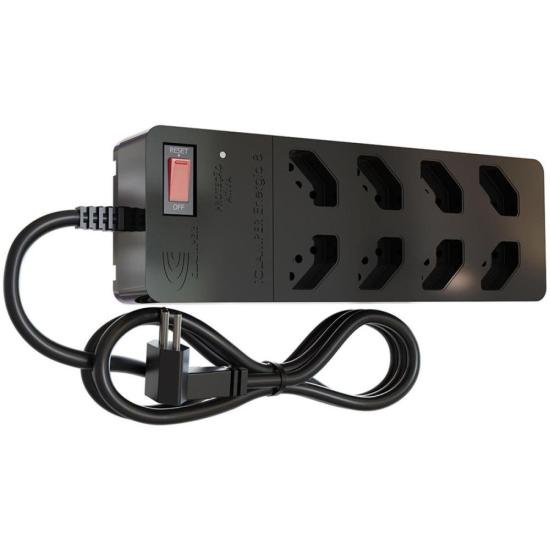 Filtro de Linha Com Proteção DPS 3P Energia 8 Clamper Preto por 130,00 à vista no boleto/pix ou parcele em até 5x sem juros. Compre na loja Mundomax!