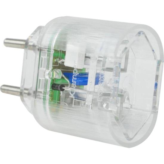 Protetor Contra Surtos DPS 2P 10A Pocket Clamper Transparente por 34,00 à vista no boleto/pix ou parcele em até 1x sem juros. Compre na loja Mundomax!