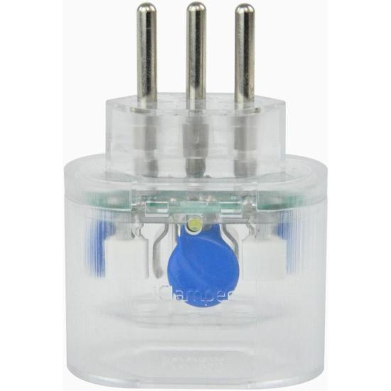 Protetor Contra Surtos DPS 3P 10A Pocket Clamper Transparente por 45,00 à vista no boleto/pix ou parcele em até 1x sem juros. Compre na loja Mundomax!