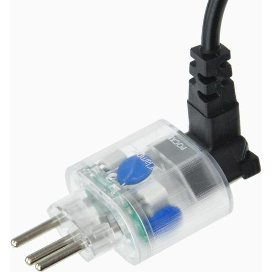 Protetor Contra Surtos DPS 3P 10A Pocket Clamper Transparente por 45,00 à vista no boleto/pix ou parcele em até 1x sem juros. Compre na loja Mundomax!