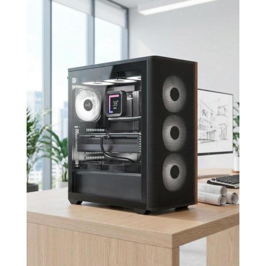 Gabinete Aerocool D501-V1 Preto por 652,59 à vista no boleto/pix ou parcele em até 10x sem juros. Compre na loja Aerocool!