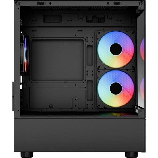 Gabinete Gamer Aerocool Viewport USB-C V1 Preto Lateral Vidro Temperado por 499,00 à vista no boleto/pix ou parcele em até 10x sem juros. Compre na loja Mundomax!