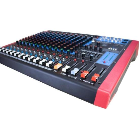 Mesa de Som Soundvoice MS-12.4 Safira por 2.607,00 à vista no boleto/pix ou parcele em até 12x sem juros. Compre na loja Mundomax!