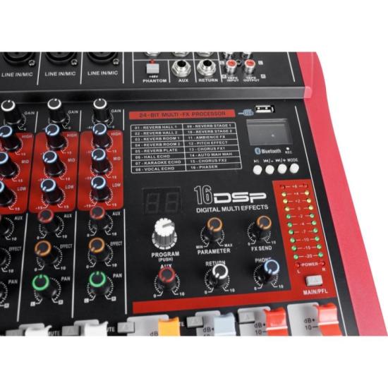 Mesa de Som Soundvoice MR-162 Rubi por 1.699,00 à vista no boleto/pix ou parcele em até 12x sem juros. Compre na loja Mundomax!