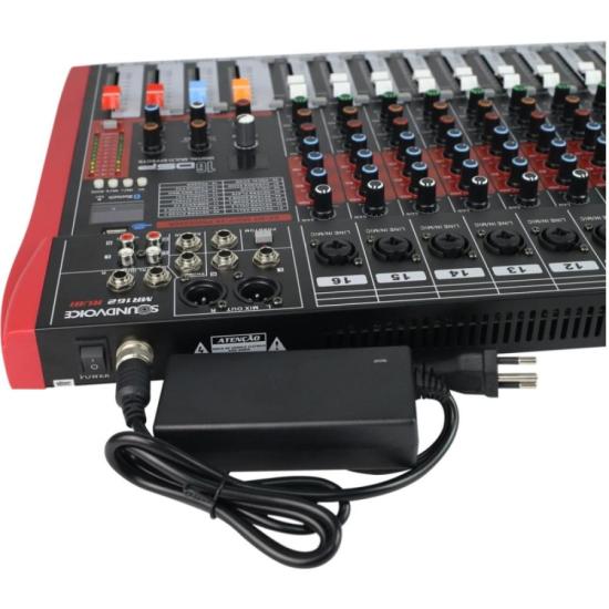 Mesa de Som Soundvoice MR-162 Rubi por 1.699,00 à vista no boleto/pix ou parcele em até 12x sem juros. Compre na loja Mundomax!