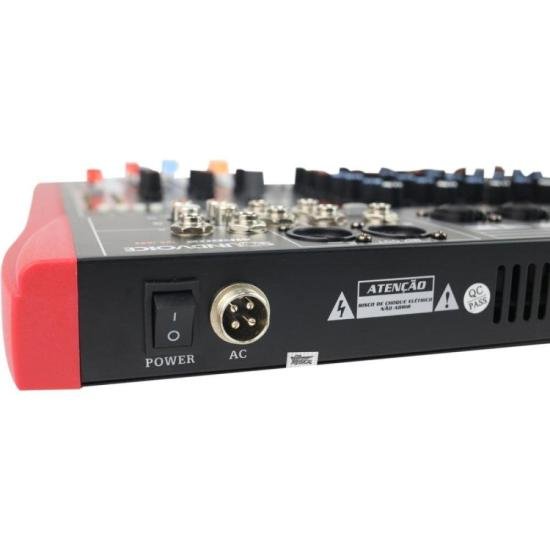 Mesa de Som Soundvoice MR-602 Rubi por 1.199,00 à vista no boleto/pix ou parcele em até 12x sem juros. Compre na loja Mundomax!