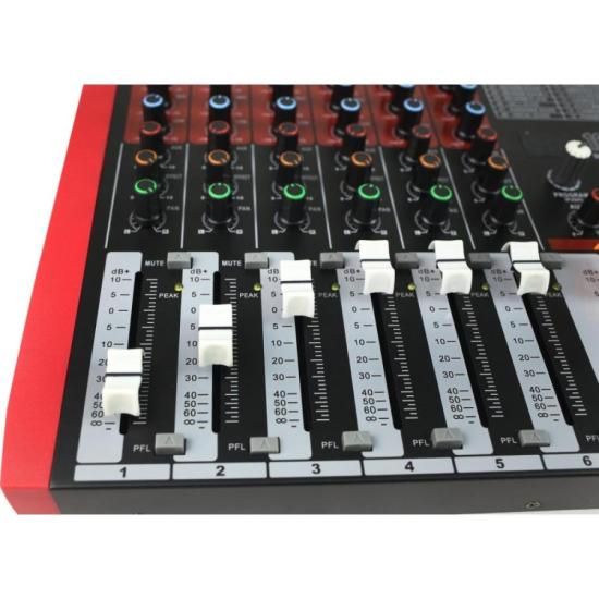 Mesa de Som Soundvoice MR-602 Rubi por 1.199,00 à vista no boleto/pix ou parcele em até 12x sem juros. Compre na loja Mundomax!