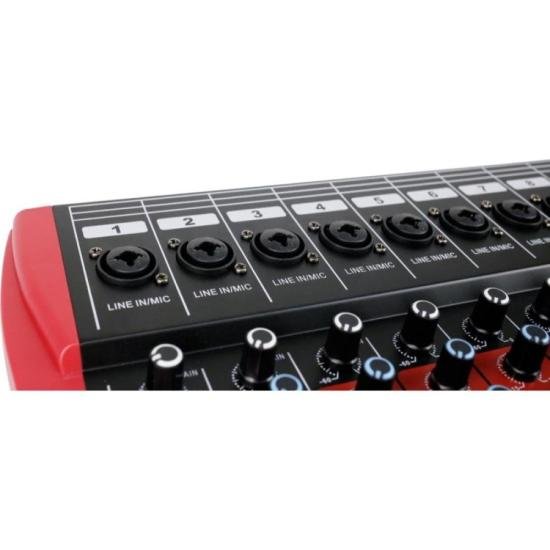 Mesa de Som Soundvoice MR-122 Rubi por 1.529,00 à vista no boleto/pix ou parcele em até 12x sem juros. Compre na loja Mundomax!