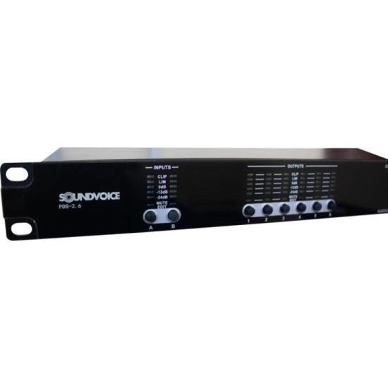 Processador Digital Soundvoice PDS-2.6 por 2.711,00 à vista no boleto/pix ou parcele em até 12x sem juros. Compre na loja Mundomax!