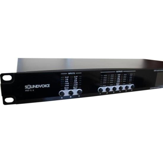 Processador Digital Soundvoice PDS-3.6 por 2.618,00 à vista no boleto/pix ou parcele em até 12x sem juros. Compre na loja Mundomax!