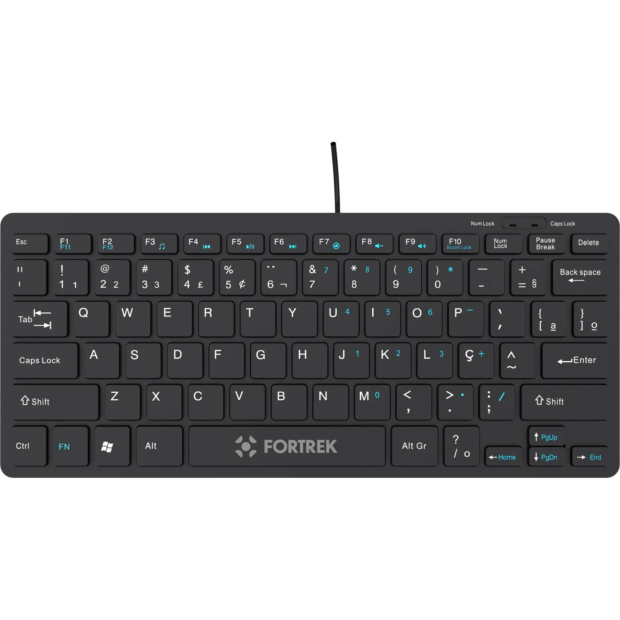 TECLADO MINI FORTREK K13 (84954)