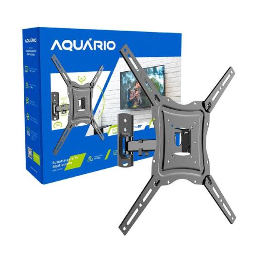 Suporte Biarticulado Para TV Universal 26-60\" SAV-3400 Aquário por 79,00 à vista no boleto/pix ou parcele em até 3x sem juros. Compre na loja Mundomax!