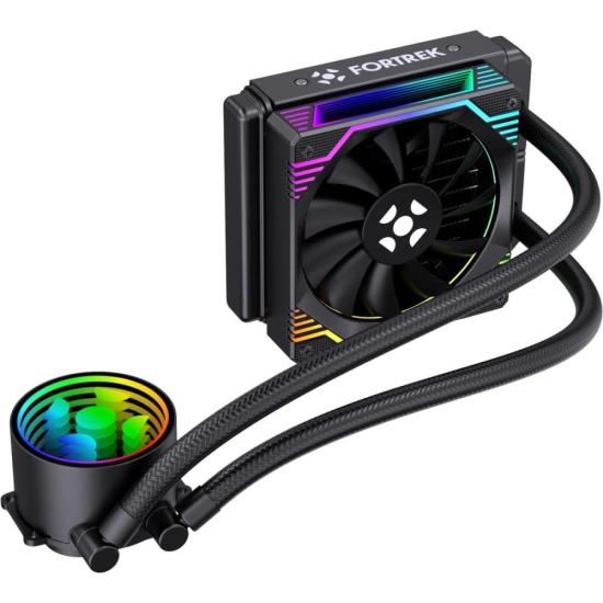 Water Cooler Fortrek Breezy 120 mm Fan Preto por 334,00 à vista no boleto/pix ou parcele em até 10x sem juros. Compre na loja Mundomax!