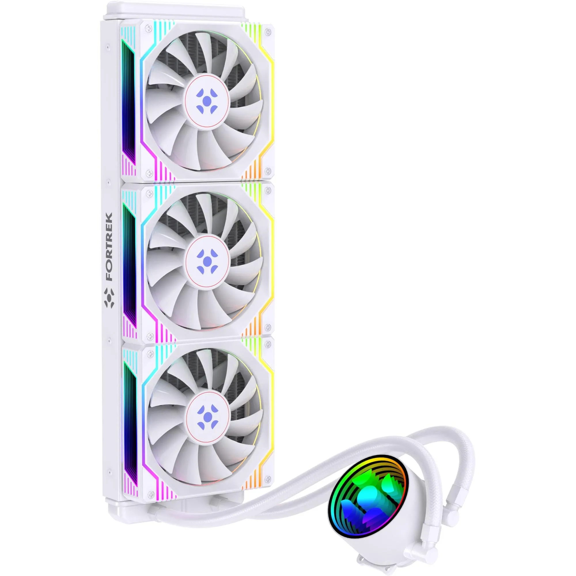 Water Cooler Fortrek Breezy 360 mm Fan Triplo Branco (84964)