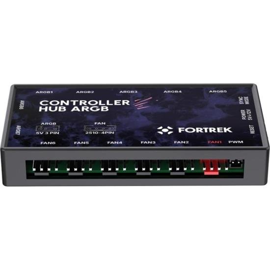Controladora Fan Fortrek Controller Hub com Controle Remoto 7 Portas por 85,91 à vista no boleto/pix ou parcele em até 3x sem juros. Compre na loja Fortrek!