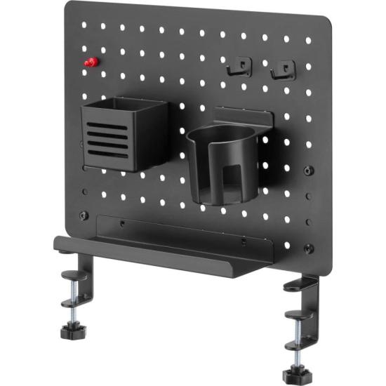Pegboard Office Painel Organizador Fortrek Grid Space 42x48 Preto por 205,00 à vista no boleto/pix ou parcele em até 8x sem juros. Compre na loja Mundomax!
