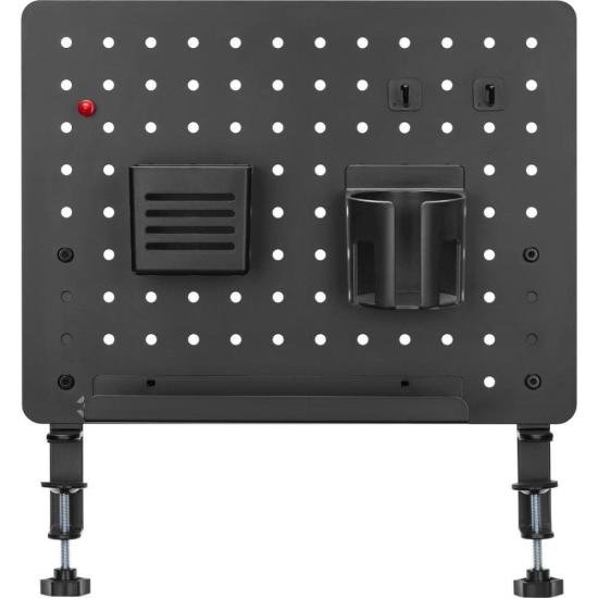 Pegboard Office Painel Organizador Fortrek Grid Space 42x48 Preto por 205,00 à vista no boleto/pix ou parcele em até 8x sem juros. Compre na loja Mundomax!