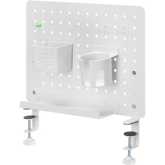 Pegboard Office Painel Organizador Fortrek Grid Space 42x48 Branco por 205,00 à vista no boleto/pix ou parcele em até 8x sem juros. Compre na loja Mundomax!