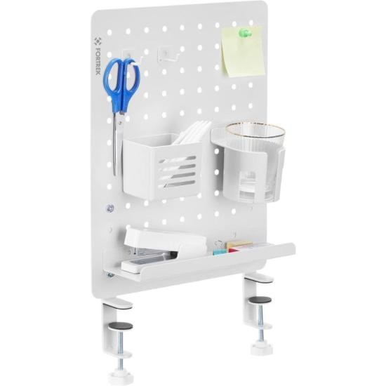 Pegboard Office Painel Organizador Fortrek Grid Space 42x48 Branco por 205,00 à vista no boleto/pix ou parcele em até 8x sem juros. Compre na loja Mundomax!