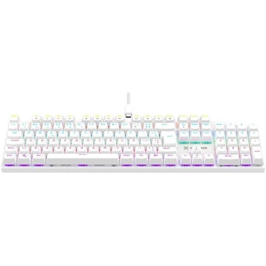Teclado Gamer Mecânico Fortrek Gravity 100 Fullsized Switch Outemu Red W por 236,45 à vista no boleto/pix ou parcele em até 9x sem juros. Compre na loja Fortrek!