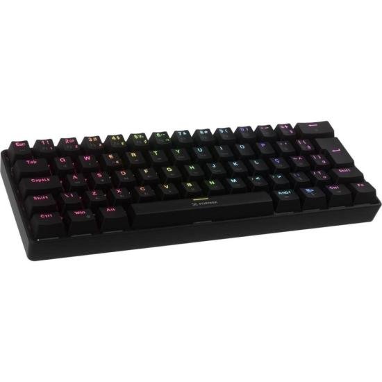 Teclado Mecânico Fortrek Gravity Air Compact Wireless Preto por 245,00 à vista no boleto/pix ou parcele em até 9x sem juros. Compre na loja Mundomax!