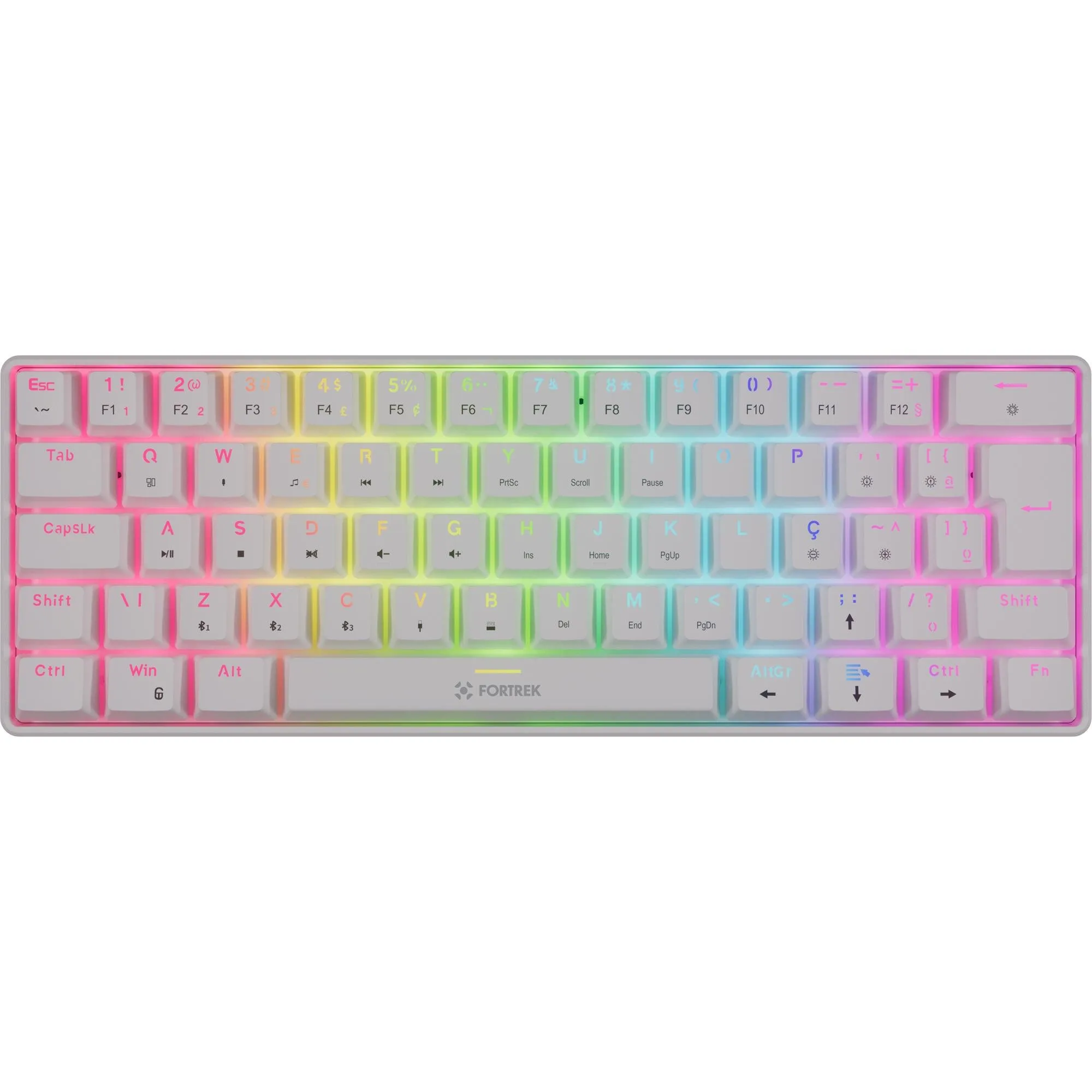 TECLADO MEC 65 WIRELESS FORTREK AIR BR (84978)