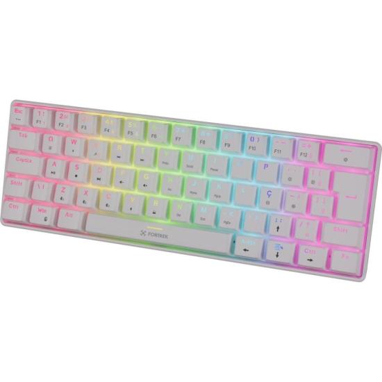 Teclado Mecânico Fortrek Gravity Air Compact Wireless Branco por 279,03 à vista no boleto/pix ou parcele em até 10x sem juros. Compre na loja Fortrek!