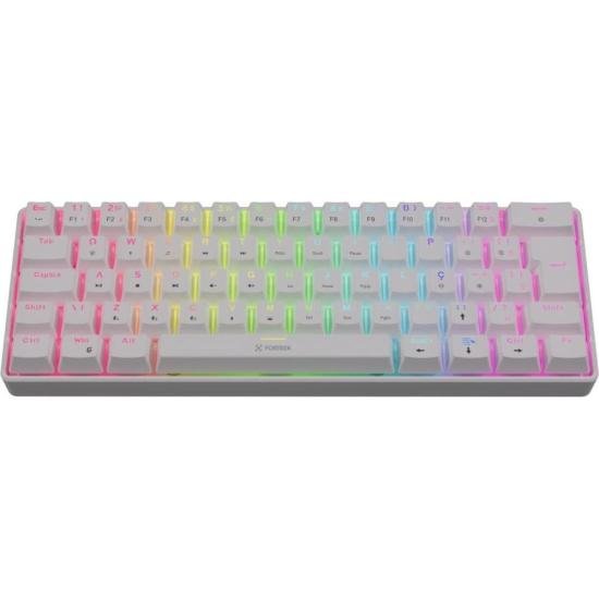 Teclado Mecânico Fortrek Gravity Air Compact Wireless Branco por 279,03 à vista no boleto/pix ou parcele em até 10x sem juros. Compre na loja Fortrek!