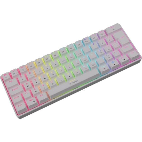 Teclado Mecânico Fortrek Gravity Air Compact Wireless Branco por 279,03 à vista no boleto/pix ou parcele em até 10x sem juros. Compre na loja Fortrek!