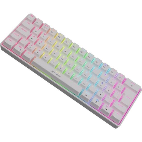 Teclado Mecânico Fortrek Gravity Air Compact Wireless Branco por 279,03 à vista no boleto/pix ou parcele em até 10x sem juros. Compre na loja Fortrek!